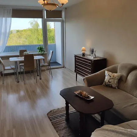 Libava With Balcony Apartment